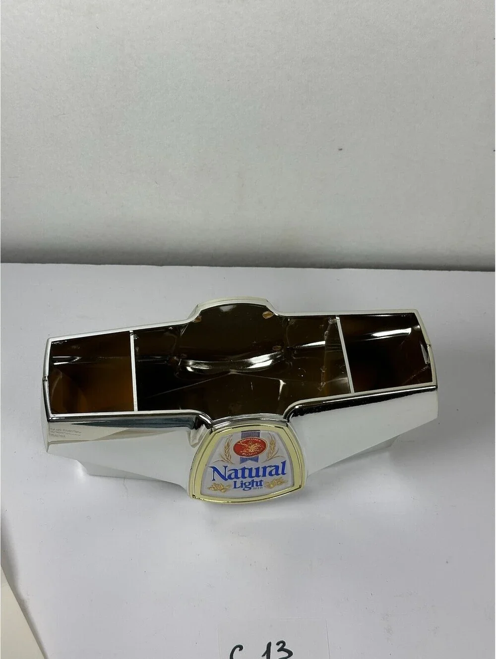 Vintage Natural Light Beer Napstir Napkin Dispenser Barware C 13